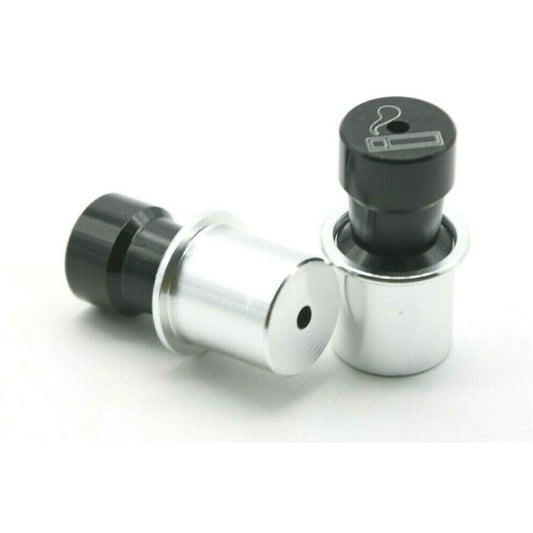 Discreet Heavy Metal Pipe Tobacco Smoking Bowl Smoke Pipes-Cigarette Lighter 2X - In Joy's Shops