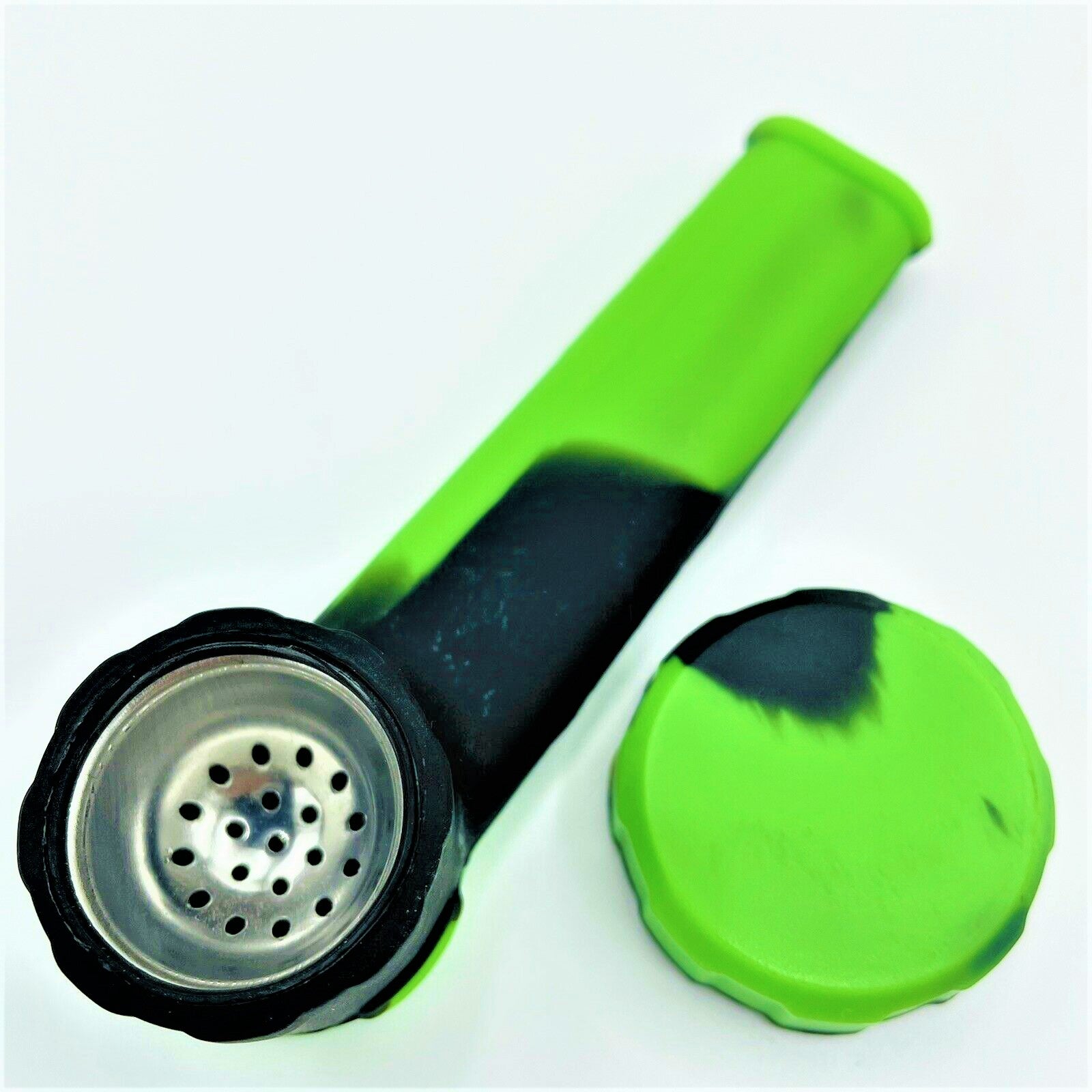Discreet Heavy Silicone Pipe Tobacco Smoking Bowl Smoke Pipes - In Joy's Shops